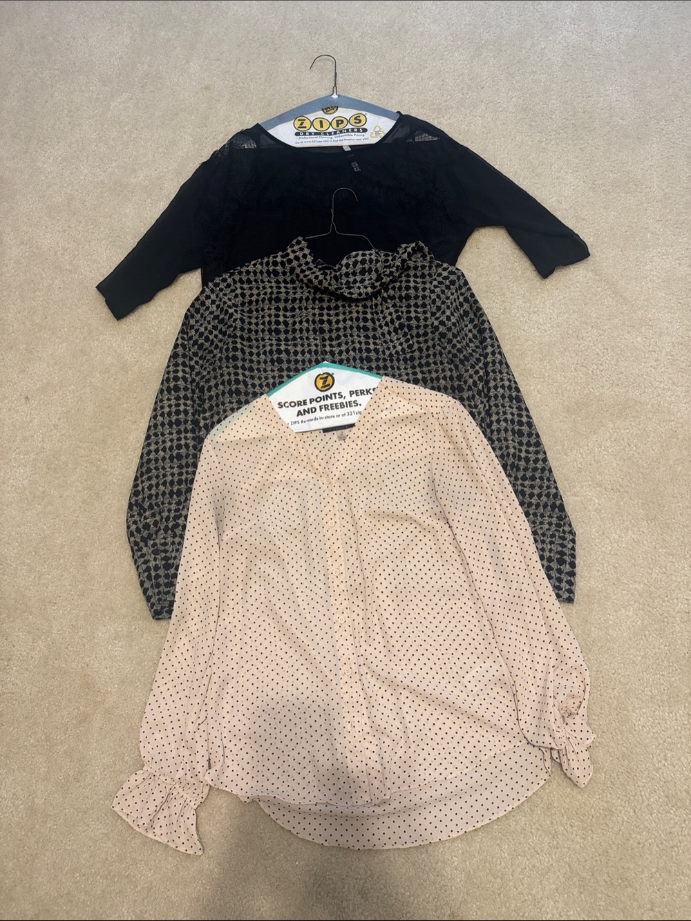 Lot of 3 Women’s Blouses(Tahari, Pleione, Lauren Conrad)